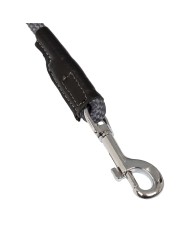 ITALIAN LEATHER AND ROUND NYLON CHAMBON