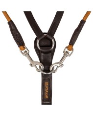 ITALIAN LEATHER AND ROUND NYLON CHAMBON