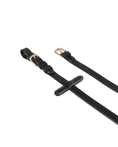 REDINI EQUESTRO CUOIO ITALIANO/GOMMA 1.9 CM MODELLO KRIS BRASS FITTINGS