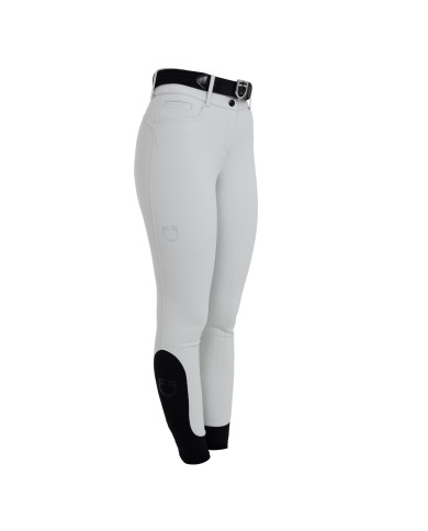 WOMEN S HIGH WAIST STONES LOGO FULL GRIP BREECHES