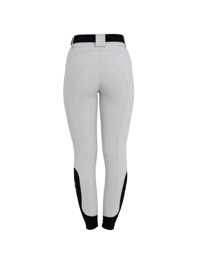 WOMEN S HIGH WAIST STONES LOGO FULL GRIP BREECHES