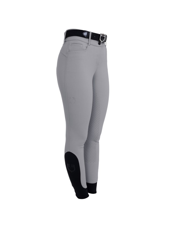 WOMEN S HIGH WAIST STONES LOGO FULL GRIP BREECHES