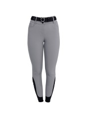 WOMEN S HIGH WAIST STONES LOGO FULL GRIP BREECHES