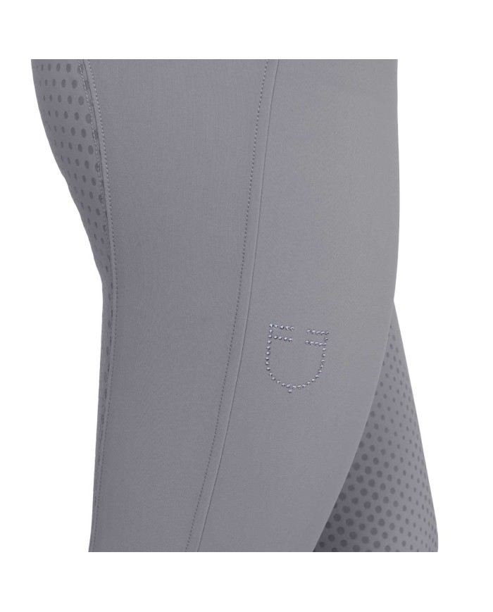 WOMEN S HIGH WAIST STONES LOGO FULL GRIP BREECHES