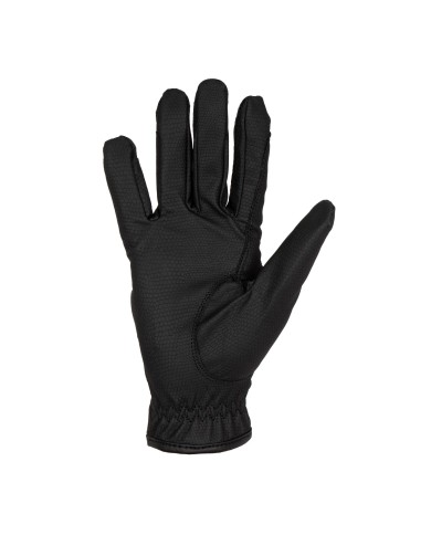 WOMEN S SPECIAL SOFT EMBOSSED SYNTHETIC GRIP GLOVES WITH STRASS