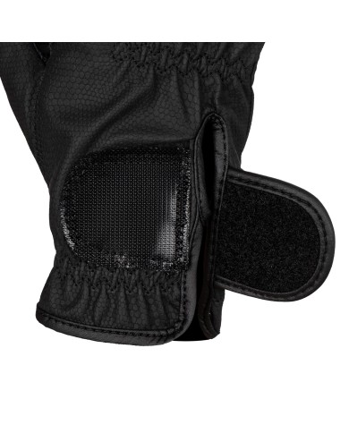 WOMEN S SPECIAL SOFT EMBOSSED SYNTHETIC GRIP GLOVES WITH STRASS