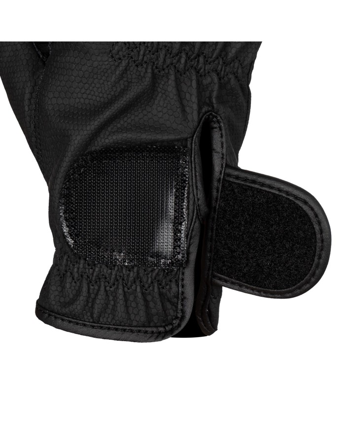 WOMEN S SPECIAL SOFT EMBOSSED SYNTHETIC GRIP GLOVES WITH STRASS