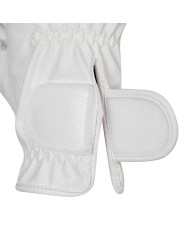 WOMEN S SPECIAL SOFT EMBOSSED SYNTHETIC GRIP GLOVES WITH STRASS