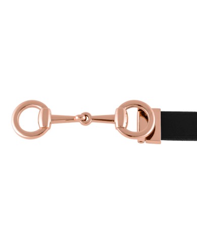 WOMEN S BELT WITH BIT BUCKLE