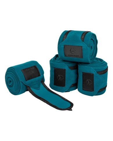 ACAVALLO FLEECE BANDAGES (4 PCS)