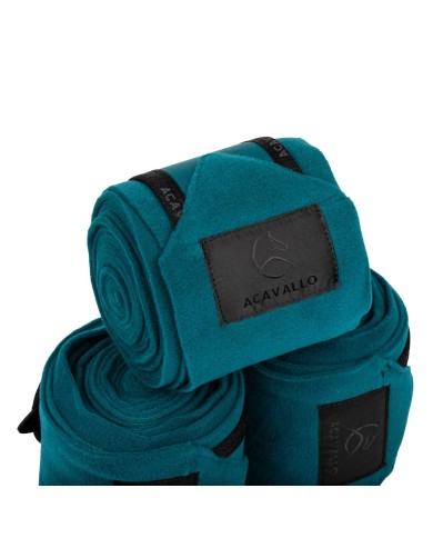 ACAVALLO FLEECE BANDAGES (4 PCS)
