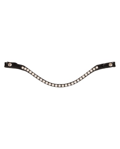 ACAVALLO BROWBAND W/PEARLS