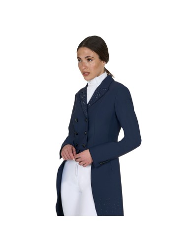 WOMEN S BLACK LABEL COLLECTION COMPETITION STRASS RAIN TAILCOAT