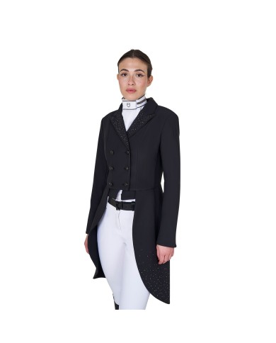 WOMEN S BLACK LABEL COLLECTION COMPETITION STRASS RAIN TAILCOAT