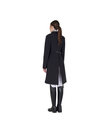 WOMEN S BLACK LABEL COLLECTION COMPETITION STRASS RAIN TAILCOAT
