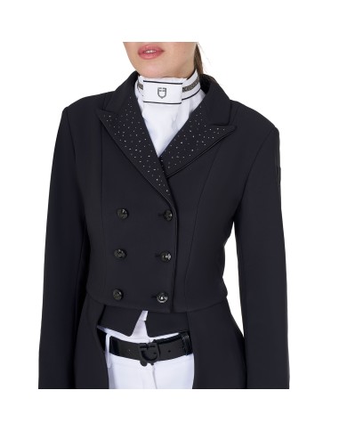 WOMEN S BLACK LABEL COLLECTION COMPETITION STRASS RAIN TAILCOAT