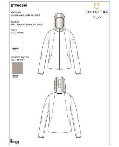 WOMEN S FOLDABLE WARMER NYLON JACKET
