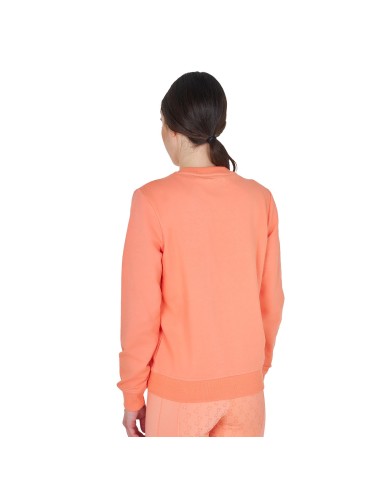 WOMEN S SHINY TRASPARENT LOGO SWEATSHIRT