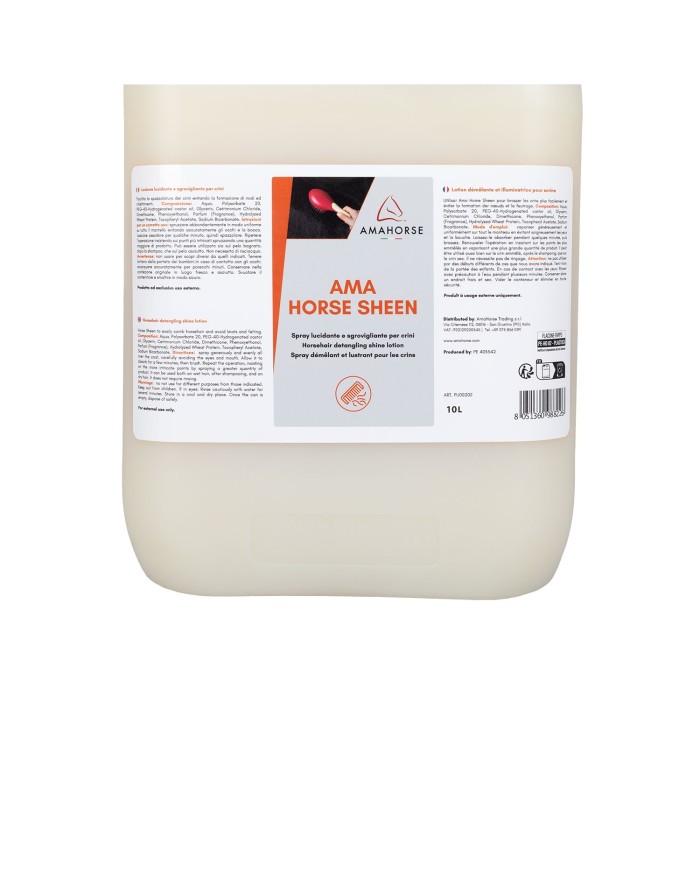AMA HORSE SHEEN LOZIONE LUCIDANTE SGROVIGLIANTE (10 LT)
