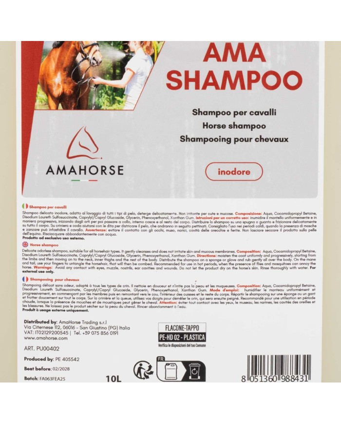 AMA SHAMPOO (10 LT)