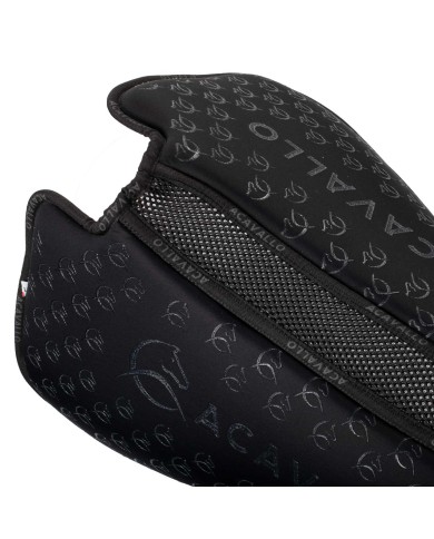 SPINE FREE & MEMORY FOAM 1/2 PAD DRESSAGE W/SILICON GRIP & BAMBOO