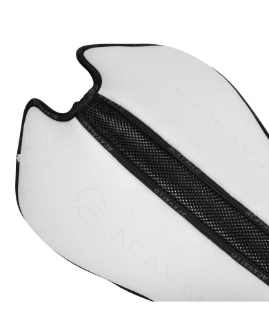 SPINE FREE & MEMORY FOAM 1/2 PAD DRESSAGE W/SILICON GRIP & BAMBOO