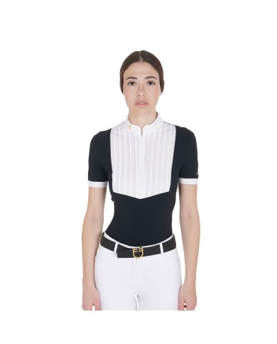 WOMAN POLO SHIRT SS ZIP