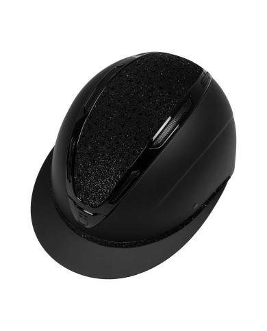 WOMEN APOCALIPSE HELMET WITH DIAMONDS AND MATTE SHELL