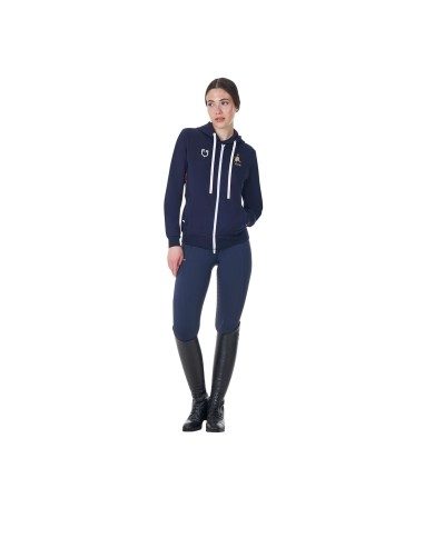 WOMEN S BASIC FLEECE HOODIE EQUESTROxFISE