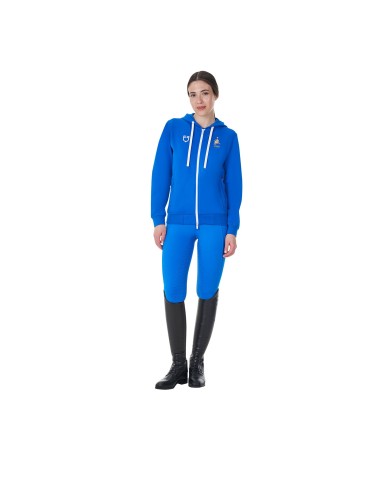 WOMEN S BASIC FLEECE HOODIE EQUESTROxFISE