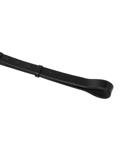 ITALIAN LEATHER AND ROUND NYLON THIEDEMANN REINS