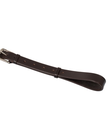 ITALIAN LEATHER AND ROUND NYLON THIEDEMANN REINS