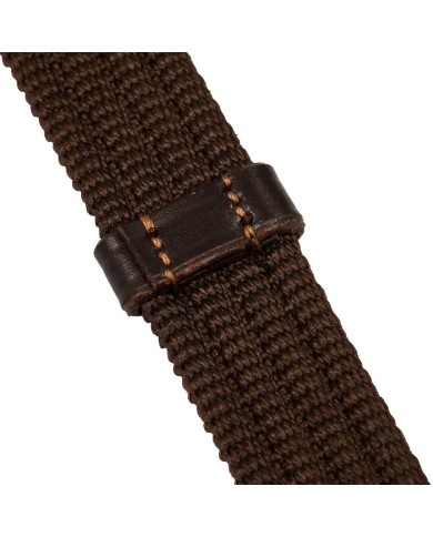 ITALIAN LEATHER AND ROUND NYLON THIEDEMANN REINS