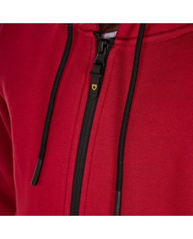 GIRL S FULL ZIP HOODIE WITH INSIDE FLEECE