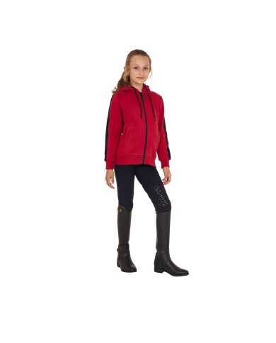 GIRL S FULL ZIP HOODIE WITH INSIDE FLEECE