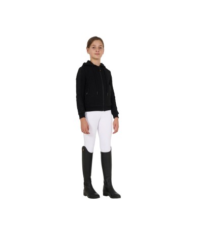 GIRL S FULL ZIP HOODIE WITH INSIDE FLEECE