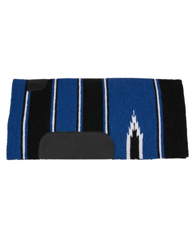 TAPPETINO NAVAJO C/PELLE 32X64