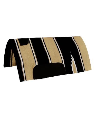 TAPPETINO NAVAJO C/PELLE 32X64