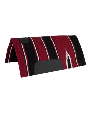 TAPPETINO NAVAJO C/PELLE 32X64