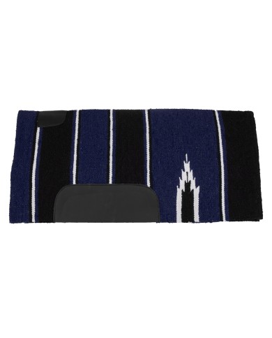 TAPPETINO NAVAJO C/PELLE 32X64