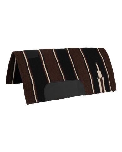 TAPPETINO NAVAJO C/PELLE 32X64