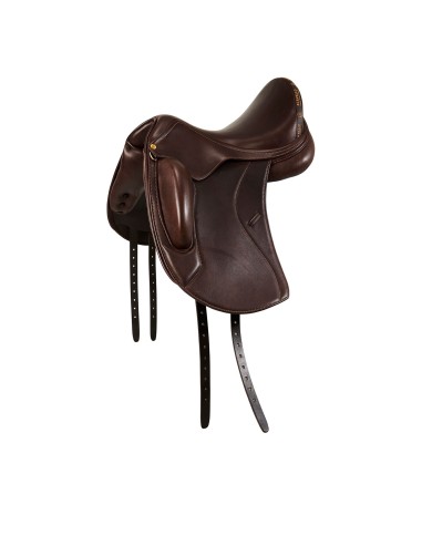 LEONARDO DRESSAGE SADDLE - FLOCKED PANELS