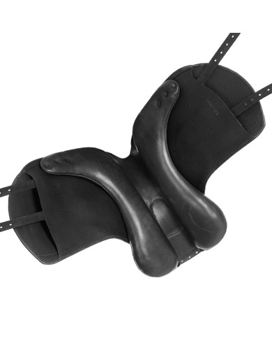LEONARDO DRESSAGE SADDLE - FLOCKED PANELS