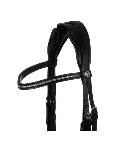 VENERE DROP NOSEBAND ANATOMIC LEATHER BRIDLE