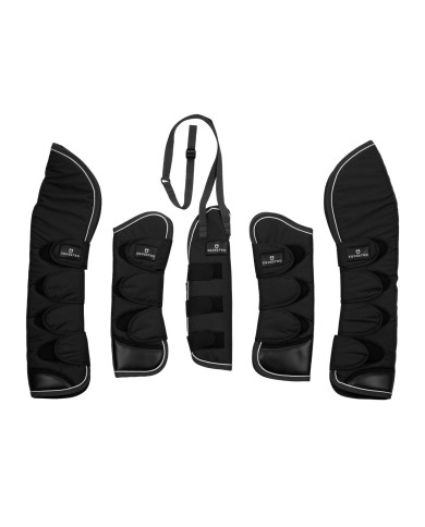 TRAVEL BOOT SET AND TAIL WRAP WITH RUBBER PATCH