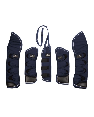 TRAVEL BOOT SET AND TAIL WRAP WITH RUBBER PATCH