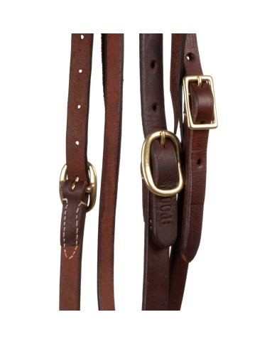 WESTERN TIE ENDS BROWBAND BRIDLE