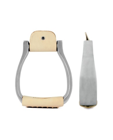 STAFFE WESTERN PELLE/ALLUMINIO