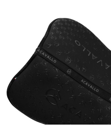 MEMORY FOAM HALF PAD W//BAMBOO FIBER UNDERSIDE