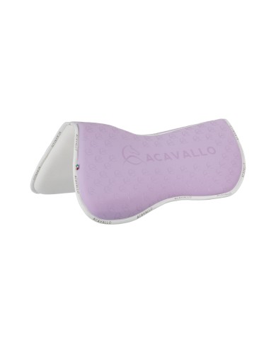 MEMORY FOAM HALF PAD W//BAMBOO FIBER UNDERSIDE